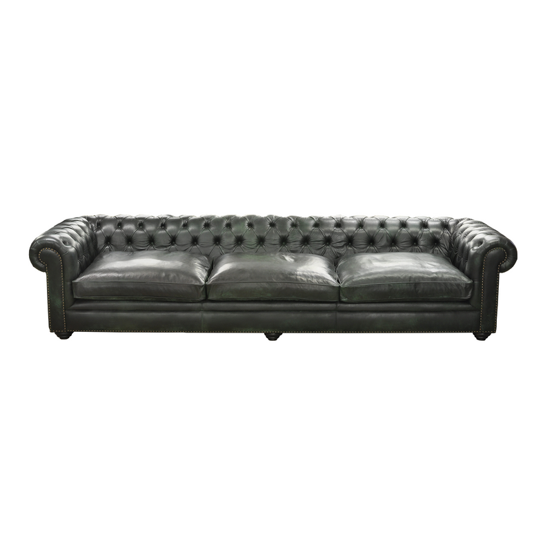 Chesterfield Sofa aus Büffelleder| Modell GYMA C